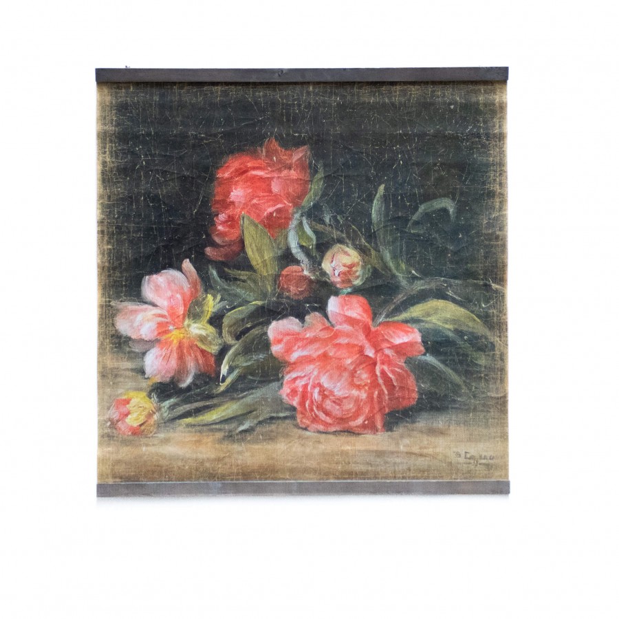 RUBRA PLENA (120x120cm)